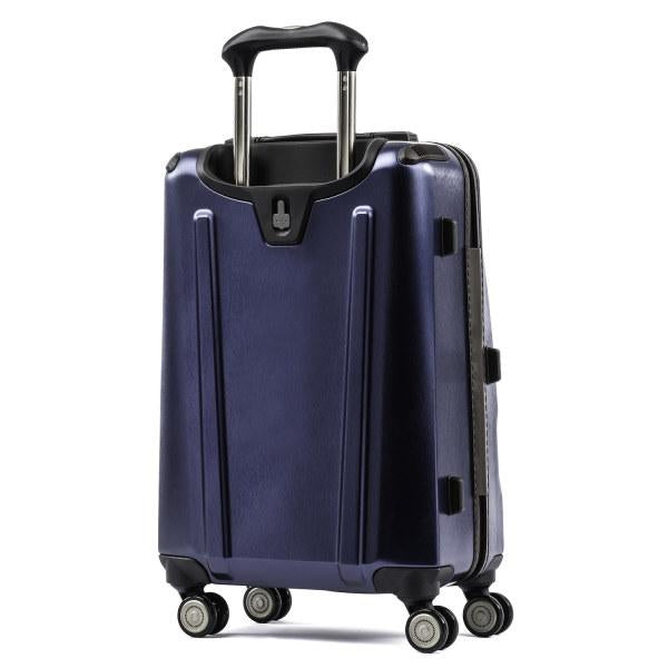 21 Inch Navy Blue Spinner Carry-on Luggage Suitcase Expandable